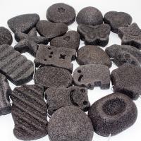 Esponja Konjac Exfoliating de Konnyaku do bacteriostático da pele delicada da esponja do carvão vegetal de GMPC