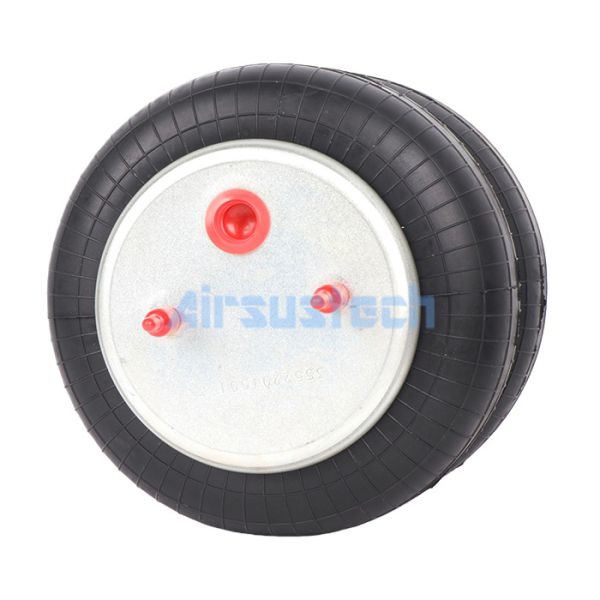 Black Double Convoluted Air Spring by Contitech FD 120-20 736 for Reduce Noise