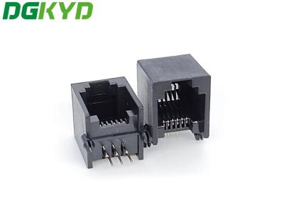 Relação modular 6P6C do bloco do conector do porto de rede RJ11 sem filtro