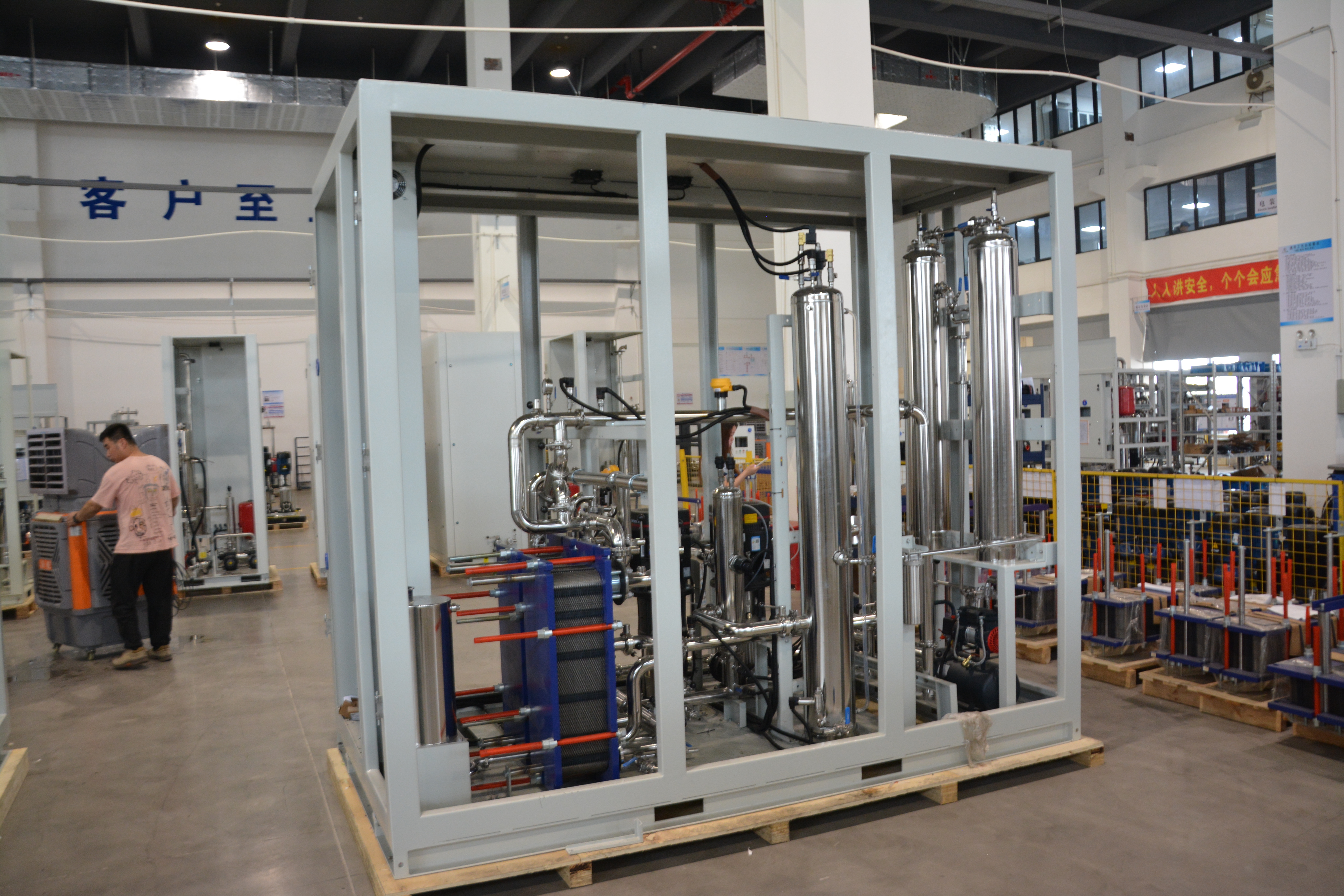 High Voltage Water to Water Liquid Cooling Unit for IGBT and Power Electronics