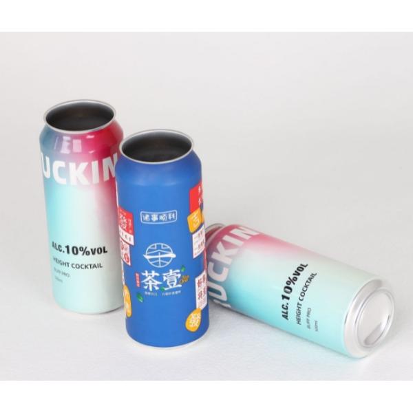 16.9oz Food Beverage Packaging Carbonated Drinks 500ml Aluminum Cans