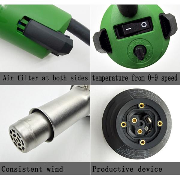 Second-generation 1600W hot air welding gun OEM, PVC plastic floor welding tool