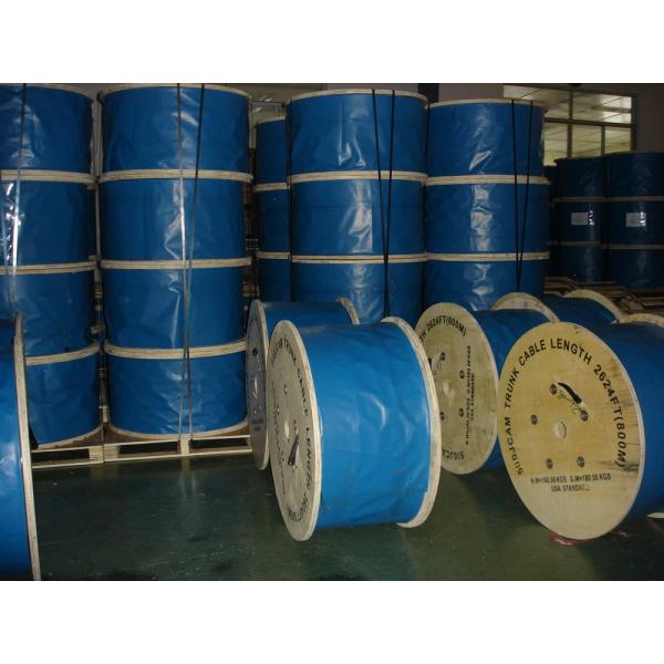 Outdoor Trunk Cable 500 Sealess Aluminum Tube CATV Coaxial Cable PE Jacket