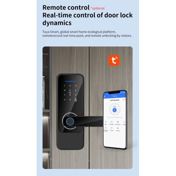 TuyaSmart TTlock Wifi Door Lock Отключается с помощью отпечатков пальцев