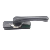 Cerradura con tapa de tornillo grande de aluminio y banda de media luna deslizante para puertas y ventanas deslizantes