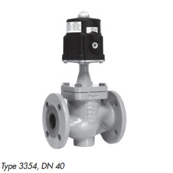 DIN Flow Pneumatic Globe Valve Alloy/Steel Material DN 15 - DN 80 Valve Size