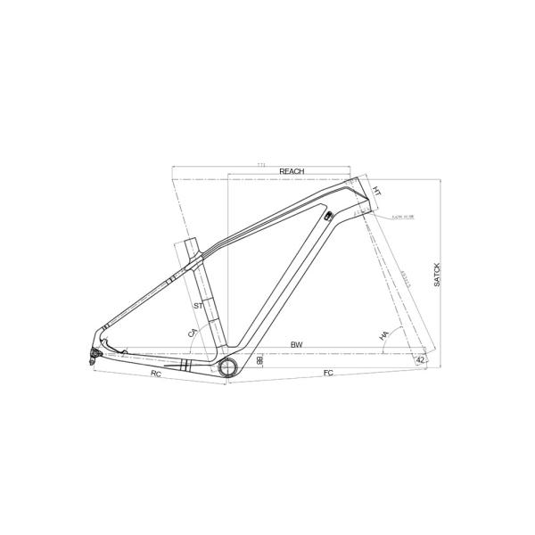 27.5er Adults Mountain Bike With Full Carbon Fiber Frame Shimano Group Set 27.5