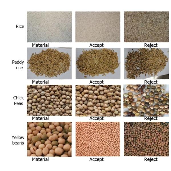 Гайки сортировщицы цвета абрикоса миндалины Китая умные красят сортируя машину