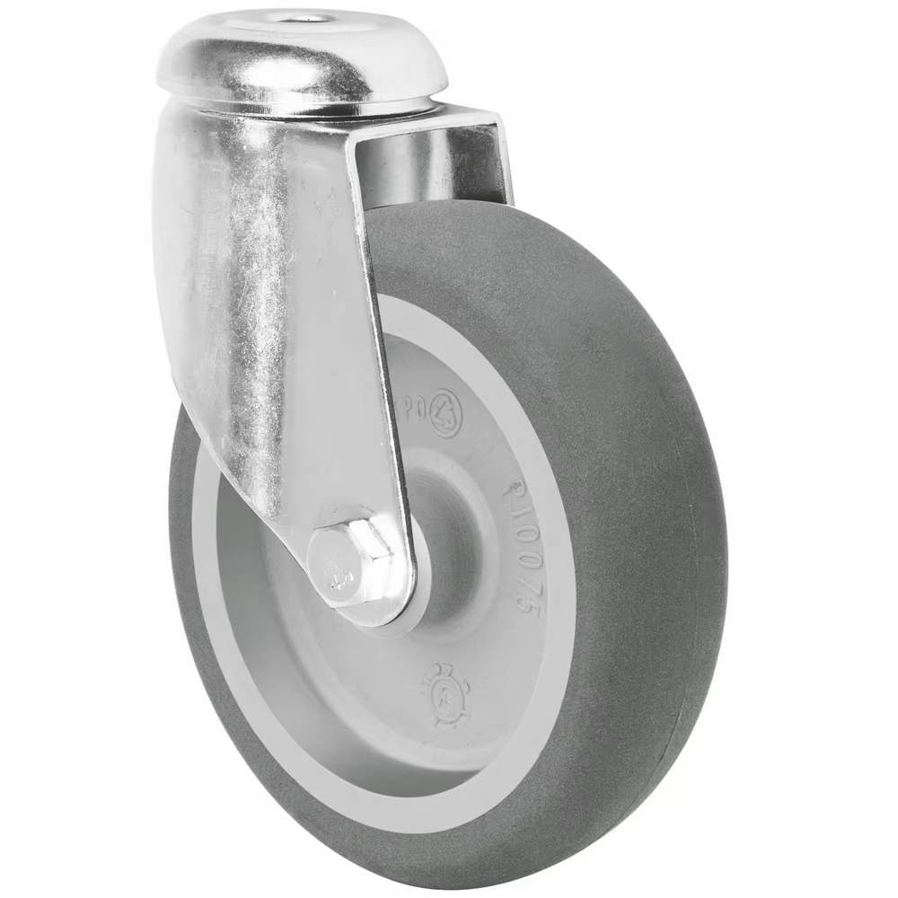OEM ODM Customized Support Grey Color 2 3 Inches 50-75 kg Load Capacity TPR Stainless Steel Apparatus Casters