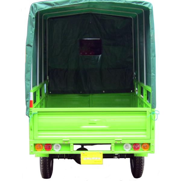 Open Body 3 Wheel Cargo Tricycle Motorized Driving Type Standard Size