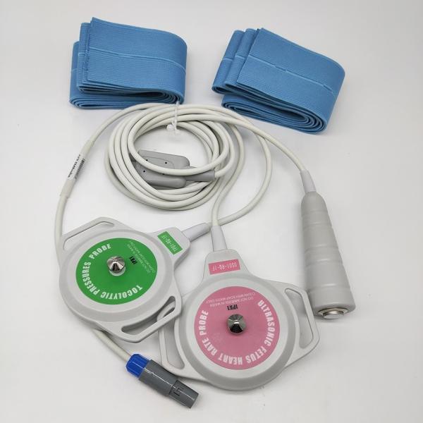3 em 1 transdutor Fetal do monitor do silicone de Toco da ponta de prova