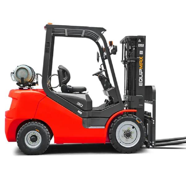 1150mm Fork Length 2.5 Ton LPG/Gasoline Forklift Truck for Building Material Shops
