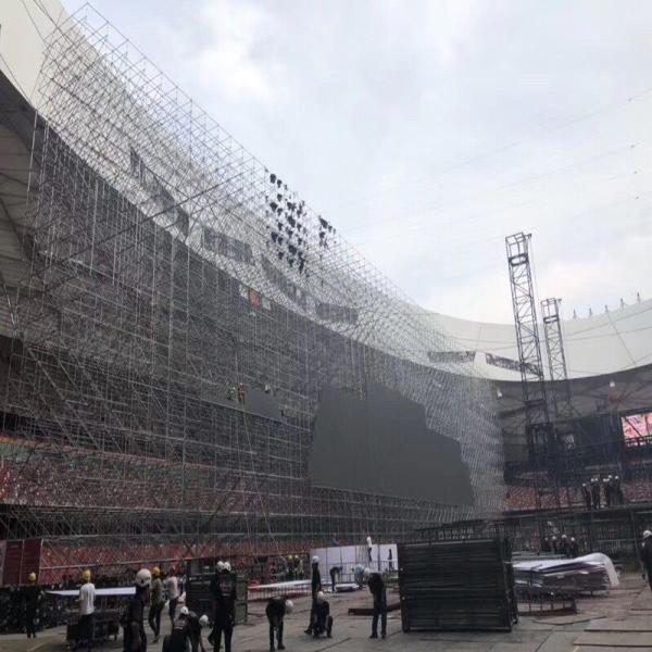 Леса черни замка кольца стальные для концерта конструкции