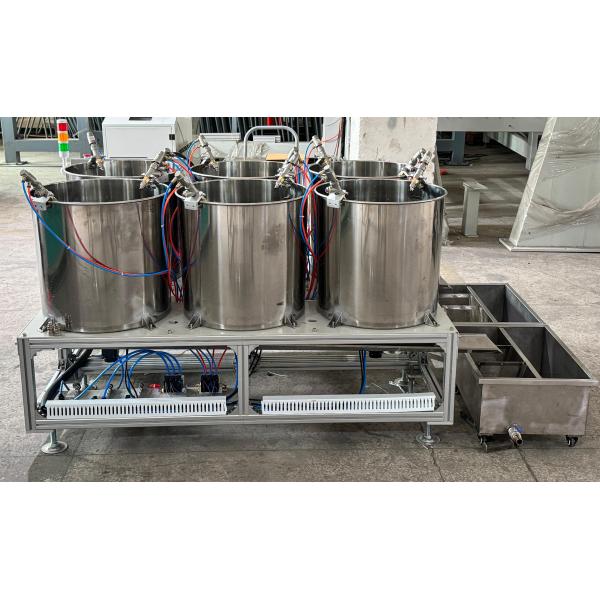 Fully Automated 6-Station Spin Coating Machine for Pulp Molded Products - High Efficiency Internal Coating Solution