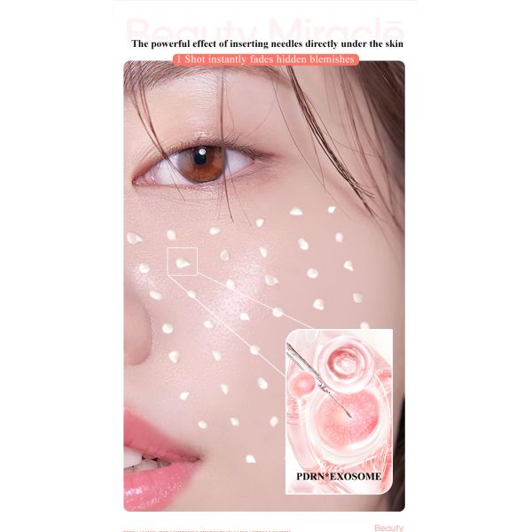 Custom Private Label Microneedling Needles Skin Care Microneedling Skincare Pdrn Peptide Salmon Dna Serum Face Lotion