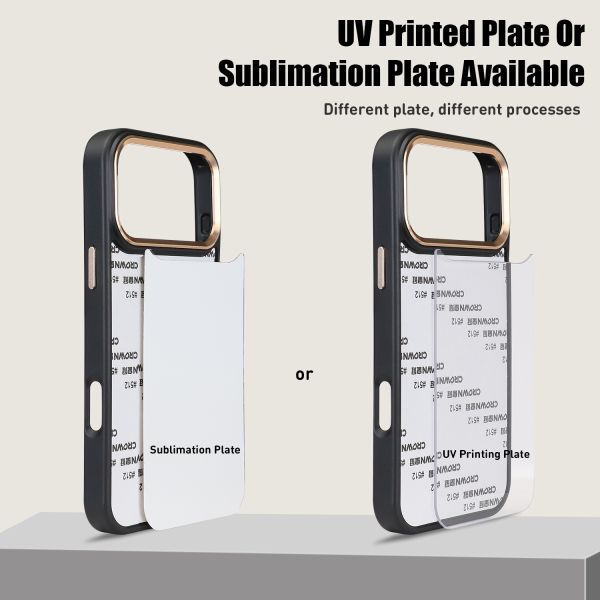 Customizable Blank Phone Case 3M Shockproof UV Print Sublimation Plate