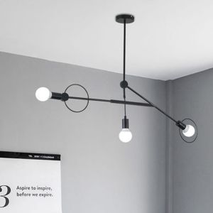 Свет красной голубой картины искусства утюга абажура оборудования +PC E27 Адвокатуры спальни тупой черный привесной