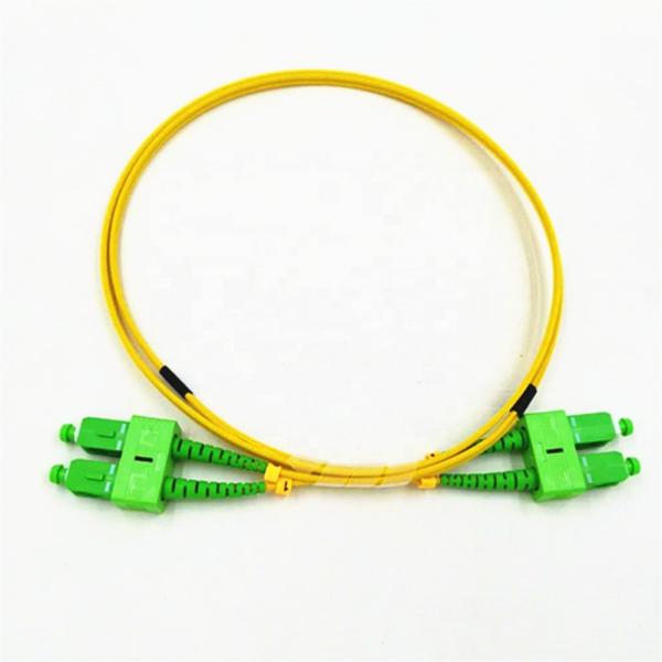 LSZH 3.0mm Fiber Patch Lead Singlemode SC LC APC Duplex Fiber Patch Cord