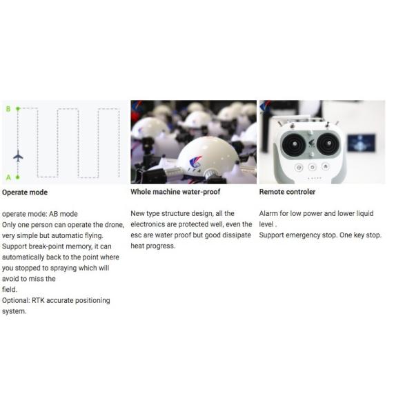 20 кг сельское хозяйство дроны удобрения опрыскиватель Uav плоскость складной