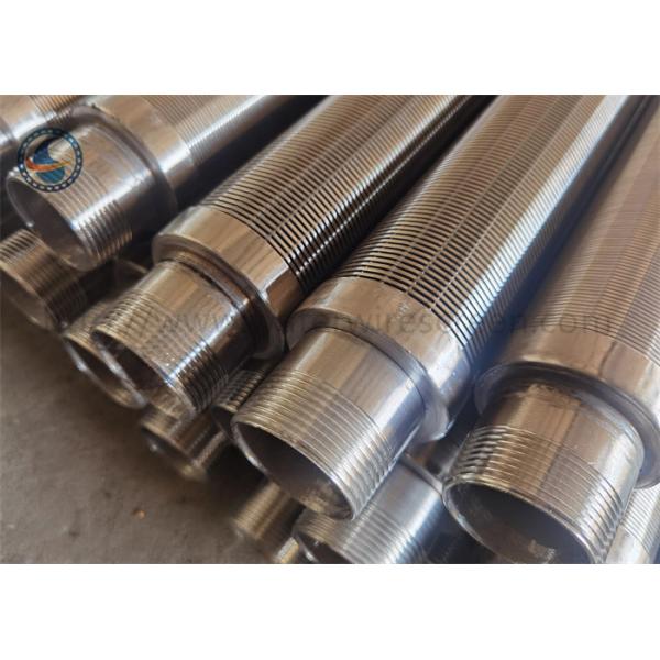25mm-1027mm Wound Wedge Wire Filter Screen With 25-3200 Micron Rating