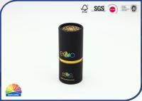 Emballage UV de papier de couvercle de tache rond la stratification de toucher doux de conteneur
