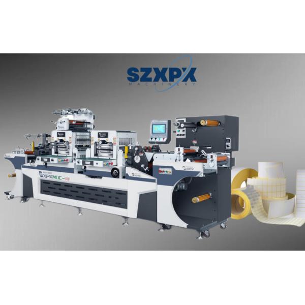 Embossing and hot stamping Flatbed Die Cutting Machine for label
