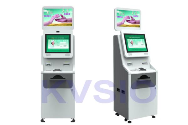 Cashless Payment Self Printing Kiosk For Hospital Insurance Company And HR Management