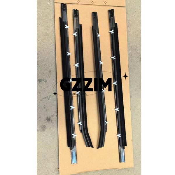 Toyota Car Window Trim Glass Exterior Layering Trim Используется для Тундры 2000-2006 Черный