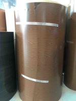 Coil de revêtement en aluminium de couleur brune/blanc de 24 x 50 pouces x 100 pieds utilisé pour la toiture et l'installation de revêtements muraux
