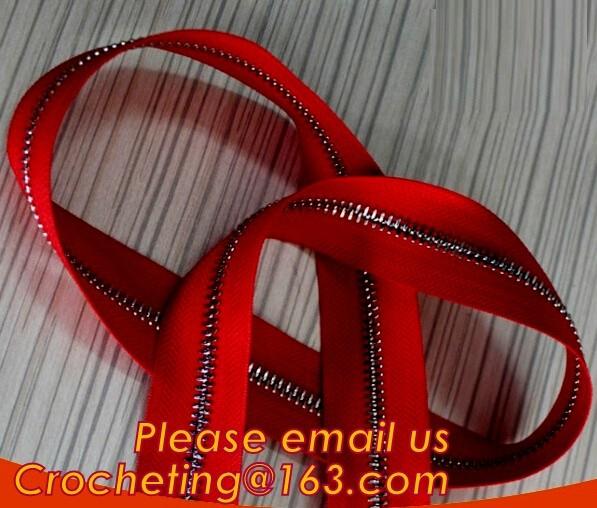 Cheap prices garment accessory fancy duvet cover zipper hot sale, zipper open end fashion garment zippers no 5 rose gold