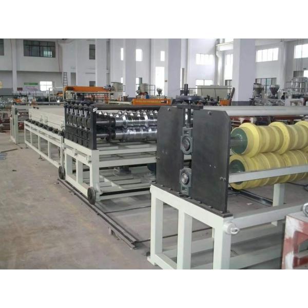 PVC Roof Tile Extrusion Production Line Technology for Plate Sheet Roof Manufacturing