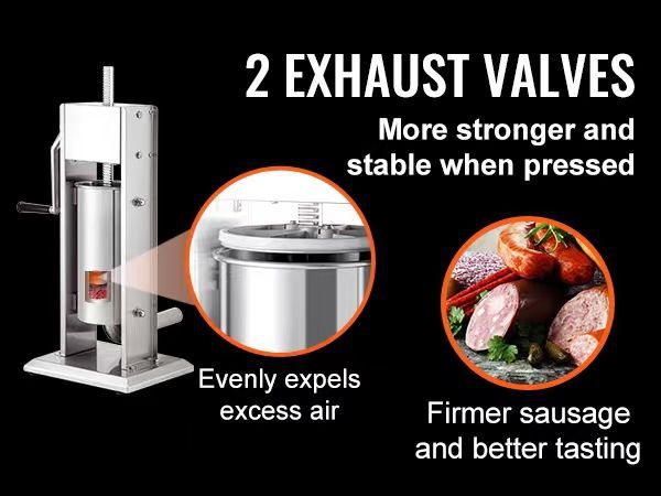 Sausage Filling Making Machine for Restaurant Vertical Manual Sausage Stuffer Machine