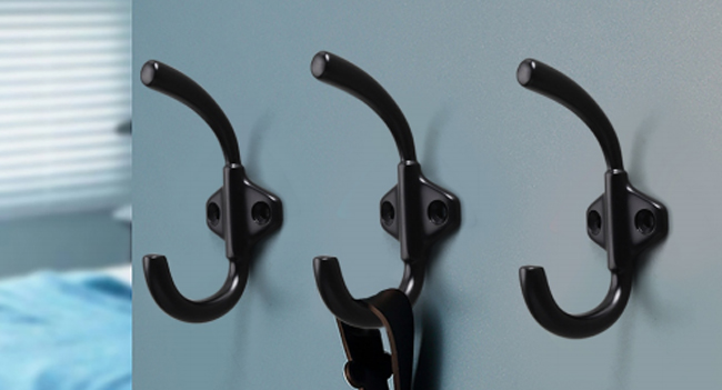 GRH Modern New Release Furniture Cabinet Hook Kitchen Wardrobe Wholesale Hardware Hook Wall Mount Zinc Alloy Clothes Hook