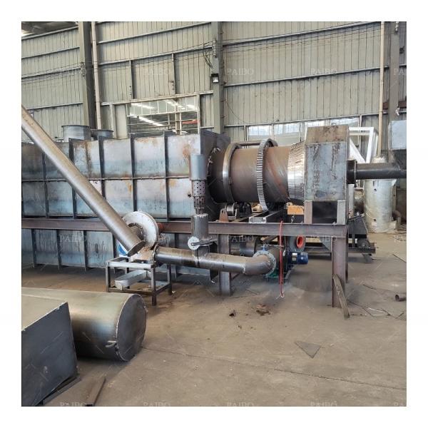 7CBM Equipamento de carbonização de volume eficaz para a produção de fertilizantes ecológicos