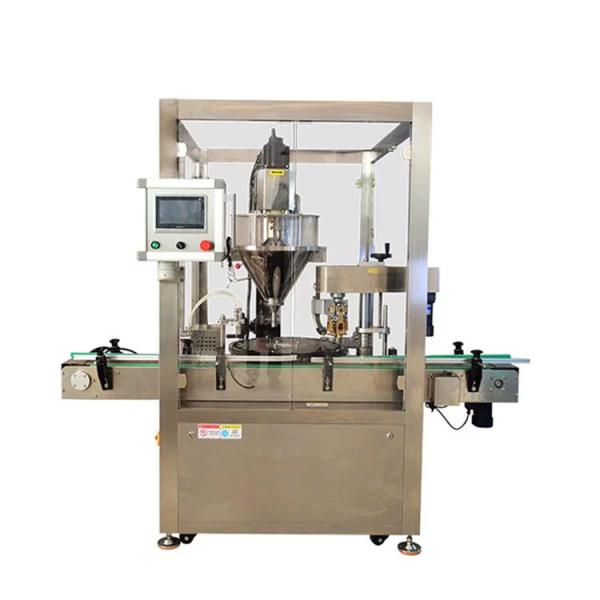 Automatic Detergent Powder Filling Capping Machine With PLC Control