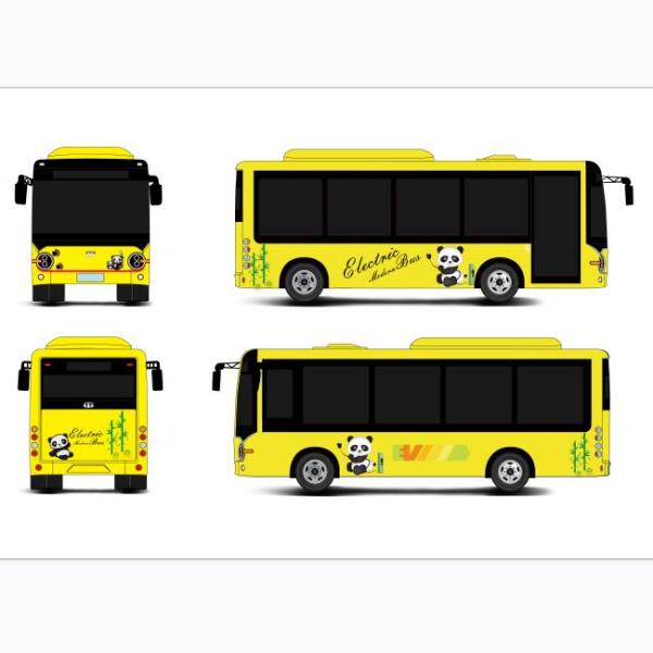 7.3m LHD Дизельный автобус 69 км/ч Выбросы Евро 4 Пропускная способность 40