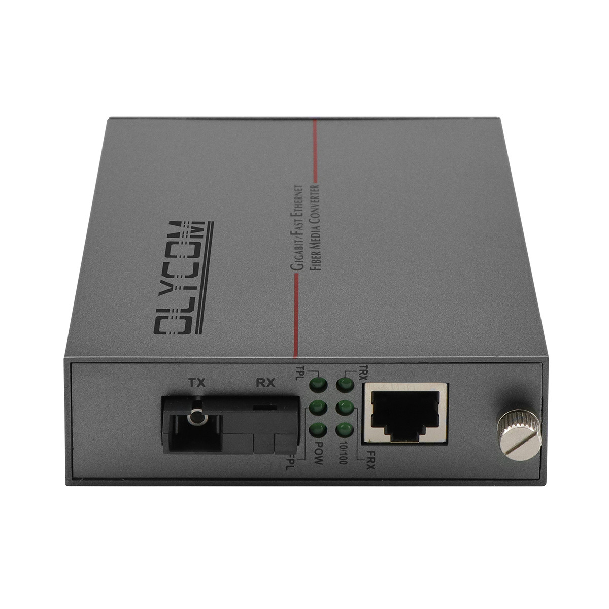 Преобразователь медиа PoE Fast Ethernet Single Mode Fiber 30W Бюджетный неуправляемый вход DC48V
