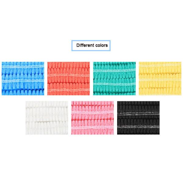 Устранимые эластичные Nonwoven Bouffant крышки толпы пылятся прокладка