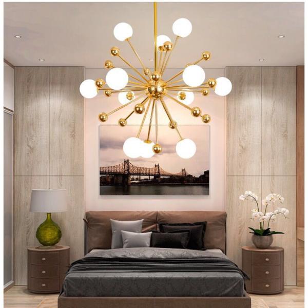 Nordic LED sputnik chandelier postmodern dandelion glass ball chandelier Bossa Nova LED Chandelier(WH-MI-115)
