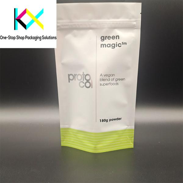 Customized Digital Printed Smell Proof High Barrier Protein Powder Pouches