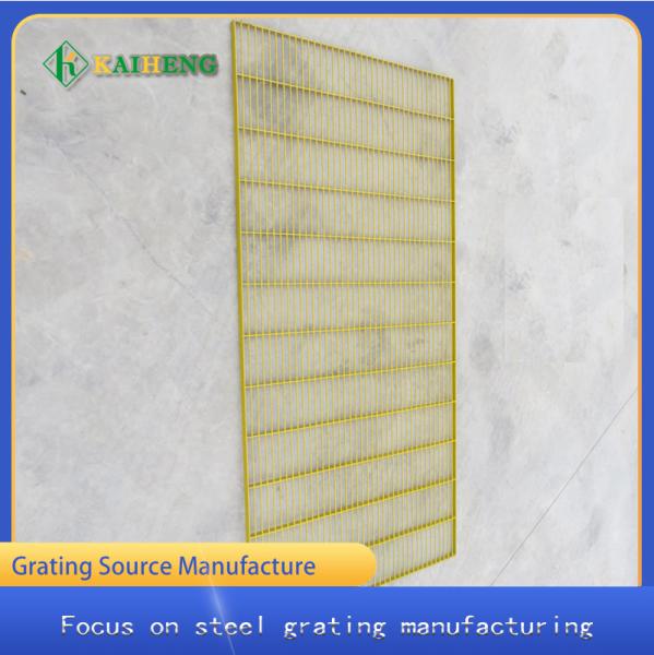 Plastic Dipping Carbon Steel Galvanised Walkway Mesh Metal Grid