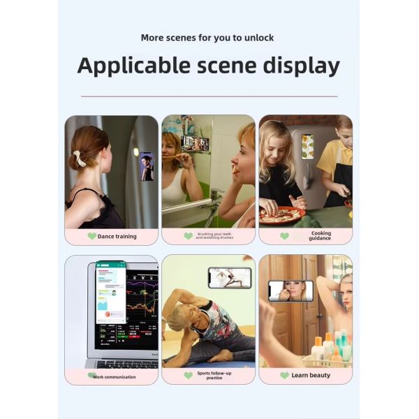 Explosive Wear-Resistant Silicone Double-Sided Suction Cup Phone Stand Multi-Style Design Desk Organizer for Mobile Phone Fixed