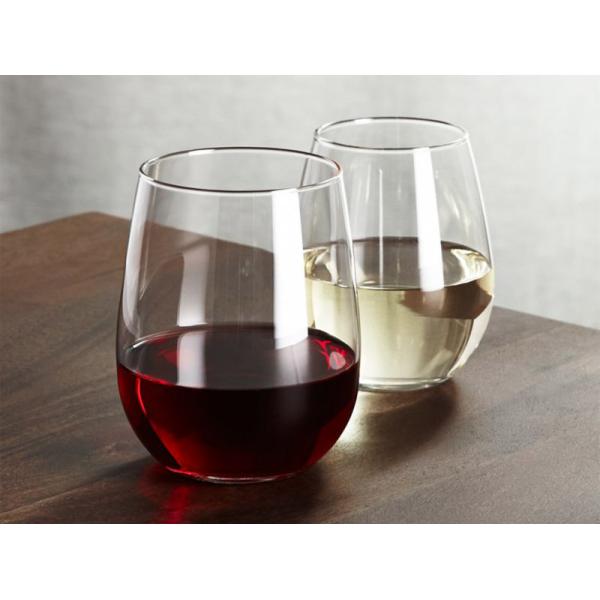 550ml/19oz Stemless Wine Glass For Restaurants / Cafes / Beverage Hubs