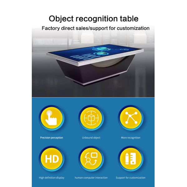 55-Inch In-Stock Touch Screen Smart Coffee Table Interactive Gaming Teaching Display Terminal