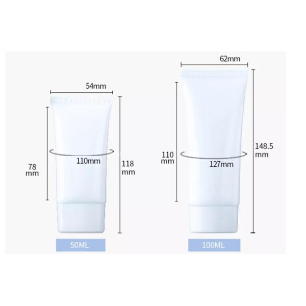 SGS 10g 15g Plastic Cosmetic Tube Soft Squeeze Eye Cream Packaging Tube