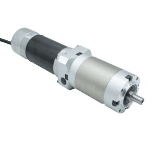 57BL643 Series  Nema23 Brushless Gearbox Motor 24V 125:1 38N.M 30rpm