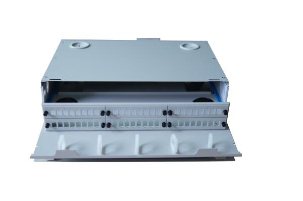 Slidable SC Simplex 72 Fiber Optic Patch Panel 19inch Size