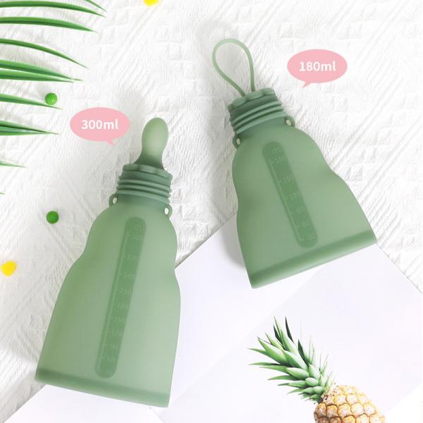 многоразовый замораживатель грудного молока силикона 9oz кладет Spillproof прочное в мешки