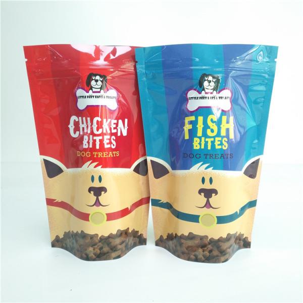 Malote orgânico do vácuo reusável do plástico laminado do saco dos alimentos para animais de estimação do armazenamento do deleite do cão