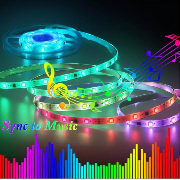 Удаленный свет прокладки СИД WIFI 72Lamps/M 10M 7000K 24V